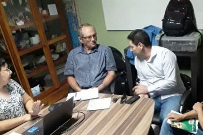 reunião equipe transporte Vanzella e Terra transportes