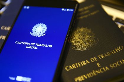 Carteira de trabalho digital.