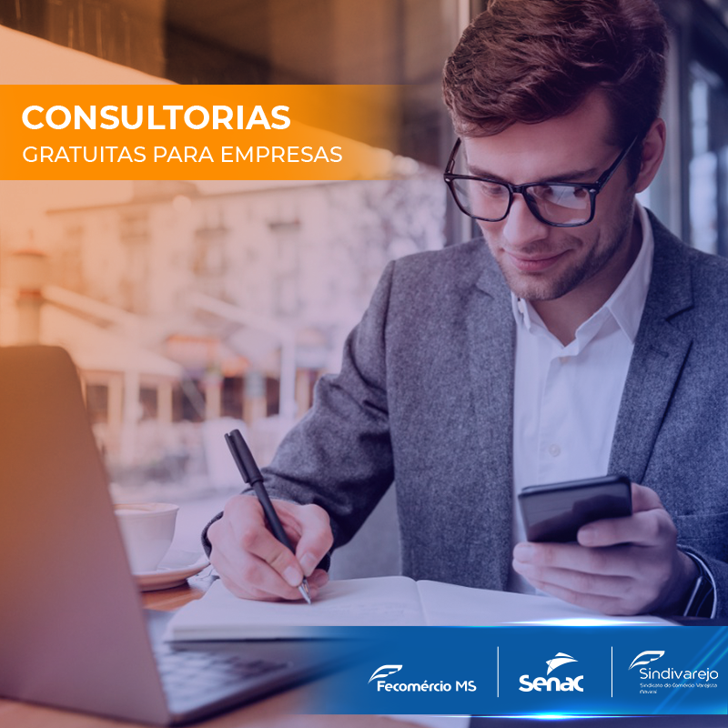 Senac em parceria com o Sindivarejo oferece consultoria gratuita para empresas do comércio