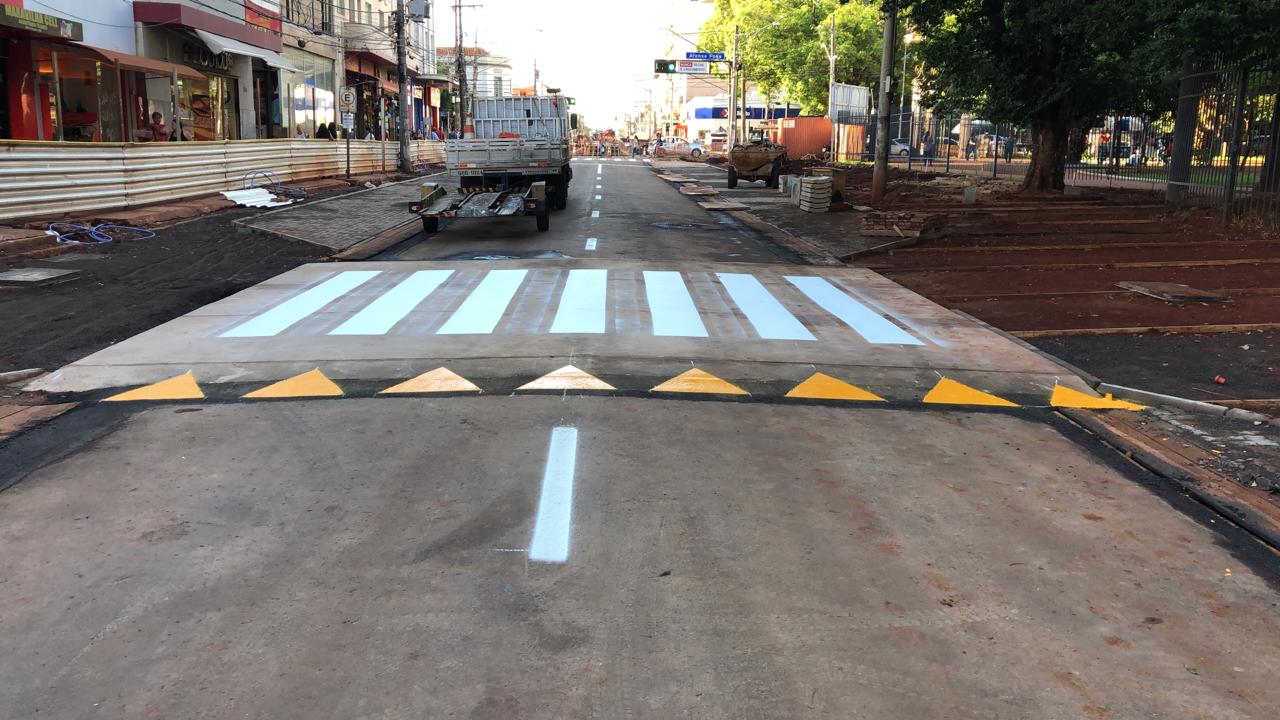 Nova 14 de julho será a primeira rua com conceito de trânsito calmo no centro