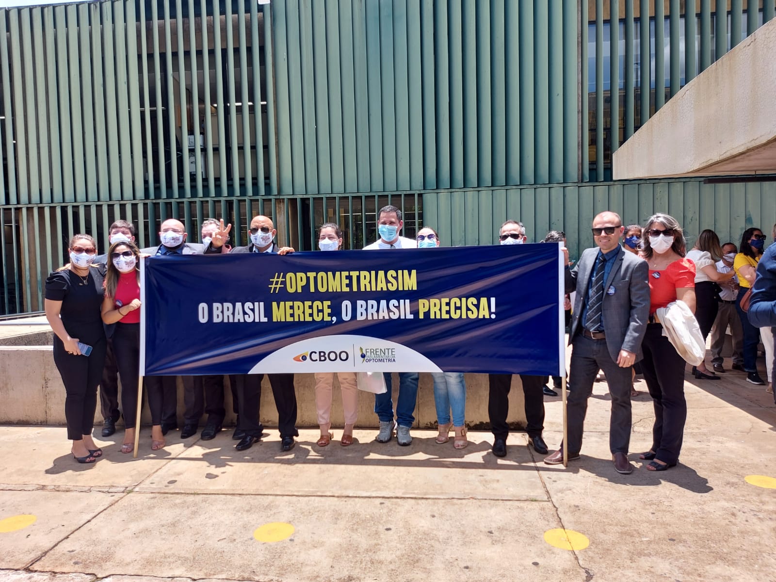 Profissionais optometristas vão a Brasília em encontro com parlamentares