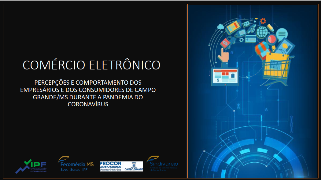 Durante pandemia, 48% dos campo-grandenses aumentaram o consumo pela internet ou passaram a comprar desta forma, mostra pesquisa