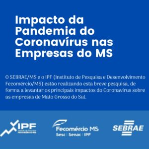 Pesquisa quer identificar estratégias para amenizar impactos do Covid-19