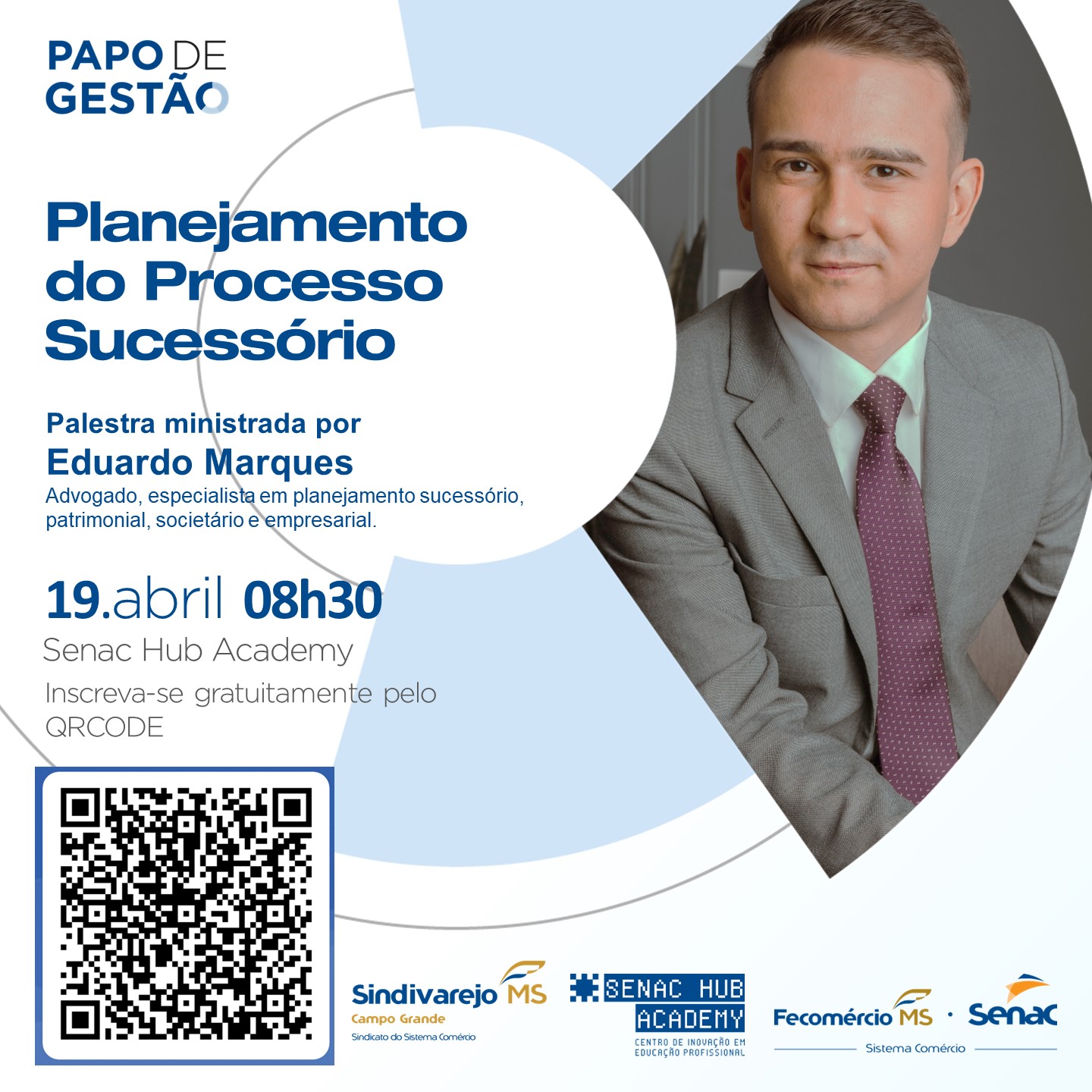 Sindivarejo e Senac realizam “Papo de Gestão” com orientações gratuitas sobre processo sucessório