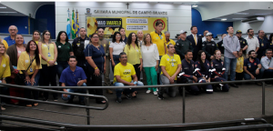 Abertura do Maio Amarelo reúne instituições e sociedade civil em Campo Grande