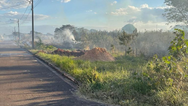 Prefeitura alerta para os perigos e consequências das queimadas urbanas