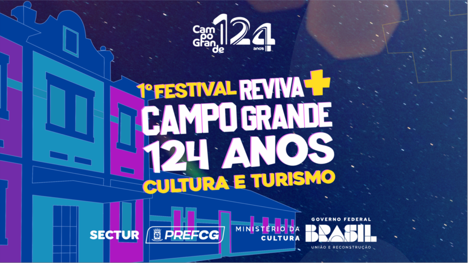 Prefeitura realiza 1º Festival Reviva Mais Campo Grande 124 Anos Cultura e Turismo
