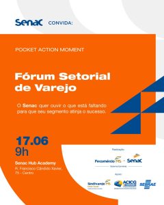Encontro gratuito com empresários aborda necessidades do setor do varejo